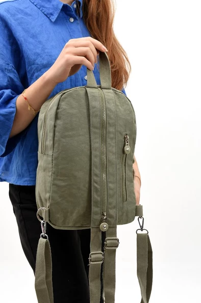 Body Bag Göğüs Çantası Sırt Çantası Çok Cepli Hafif Klinkır Kumaş Bady Bag Çok Cepli  30*22 Cm - 3