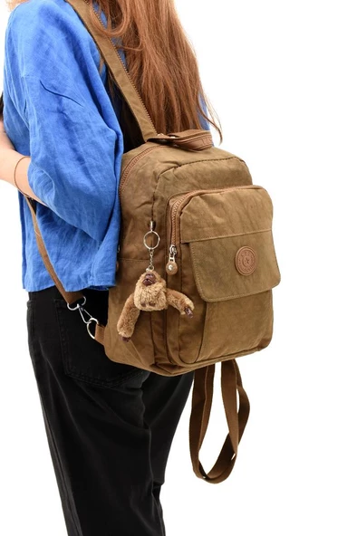 Body Bag Göğüs Çantası Sırt Çantası Çok Cepli Hafif Klinkır Kumaş Bady Bag Çok Cepli  30*22 Cm - 9