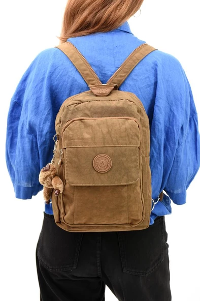 Body Bag Göğüs Çantası Sırt Çantası Çok Cepli Hafif Klinkır Kumaş Bady Bag Çok Cepli  30*22 Cm - 10