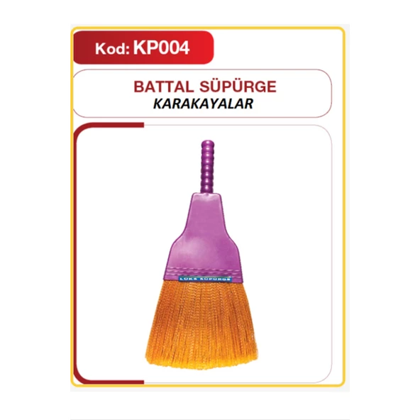 Plastik Süpürge (Battal) -KP-004