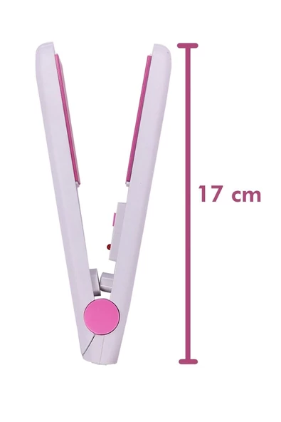 Seyahat Tipi Mini Saç Düzleştirici - 5