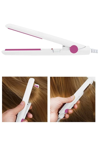 Seyahat Tipi Mini Saç Düzleştirici - 3