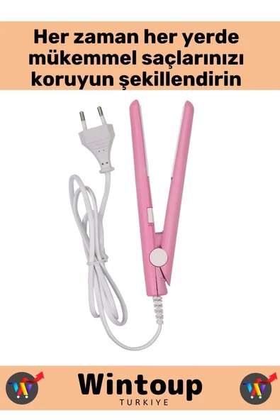 Özel Üretim Farklı Renk Seçenekleriyle Seyahat Tipi Mini Saç Düzleştirici - 2