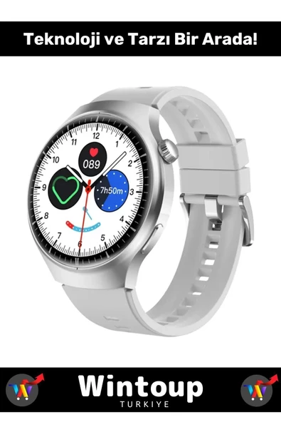 Xiaomi Tüm Modellerle Uyumlu Watch 4 Yeni Model Akıllı Saat Sesli Görüşme Adımsayar - 3