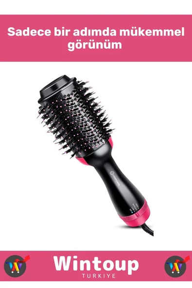 One Step Profesyonel 1200 Watt Turbo Saç Şekillendirici Saç Düzleştirici Fön Tarağı - 2