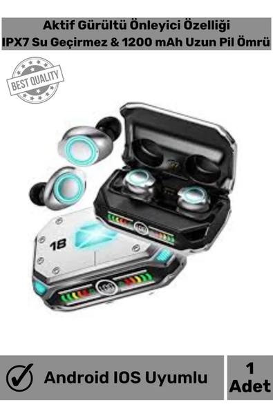 Kulakiçi Kablosuz Rgb Bluetooth Kulaklık Mikrofonlu V5.3