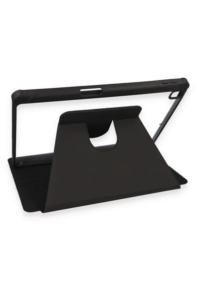 iPad 10.2 İnç (9.nesil) 360° Uyumlu Dönebilen Standlı Kalemlikli Kılıf - 10