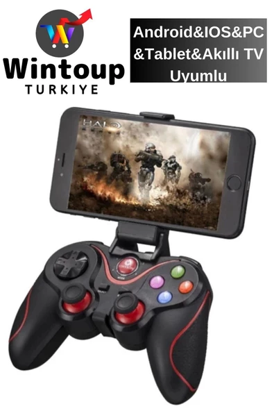 V8 Kablosuz Pubg Joystick Oyun Kolu Ios/android/pc/tv Uyumlu