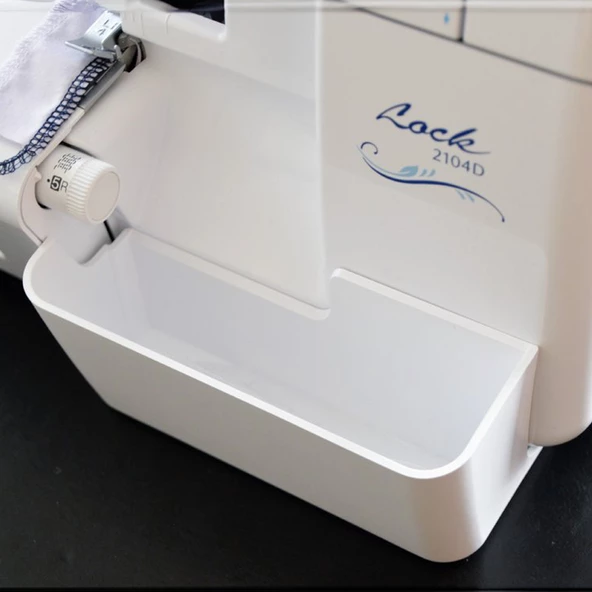 Brother 2105D overlok çöp kutusu- fire kabı- atık haznesi - 2