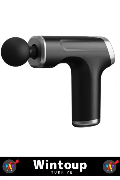 Mini Professional Massage Gun and Massager with 4 Heads Gun Fascial Massage Gun - 4