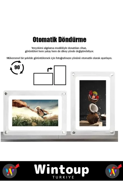 Dijital Fotoğraf&Video Oynatıcı Tablet 7 Inch/4 GB Dahili Hafıza - 2