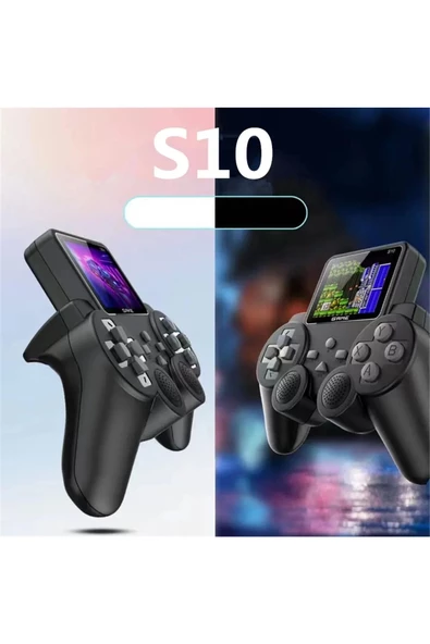 Yeni Seri Oyun Konsolu 520 Oyunlu Iki Oyunculu Mini El Atarisi - 3