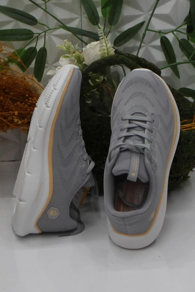 Lumberjack Inna Gri Rahat Hafif Orijinal Ürün Kadın Spor Ayakkabı - Resim 5