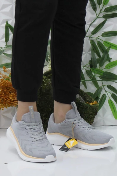 Lumberjack Inna Gri Rahat Hafif Orijinal Ürün Kadın Spor Ayakkabı - Resim 2