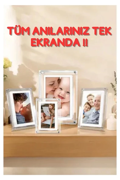 Digital Photo Frame 7 Inch Photo&Video Playing Family/Couples