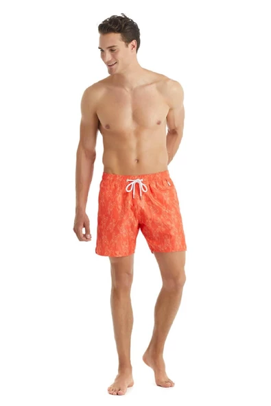 Blackspade 10413 Erkek Istakoz Baskılı Şort Mayo - 3