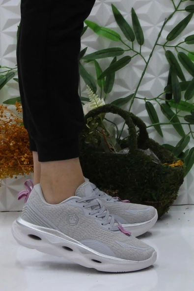 Lumberjack Bolt Wmn Gri Rahat Orijinal Ürün Aır Flow Kadın Spor Ayakkabı ürün görseli