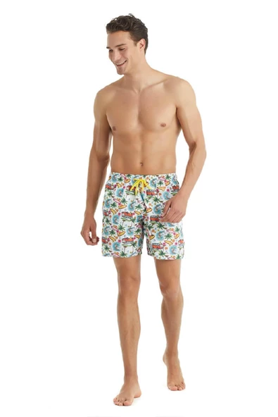 Blackspade 10417 Erkek Çok Renkli Şort Mayo - 3