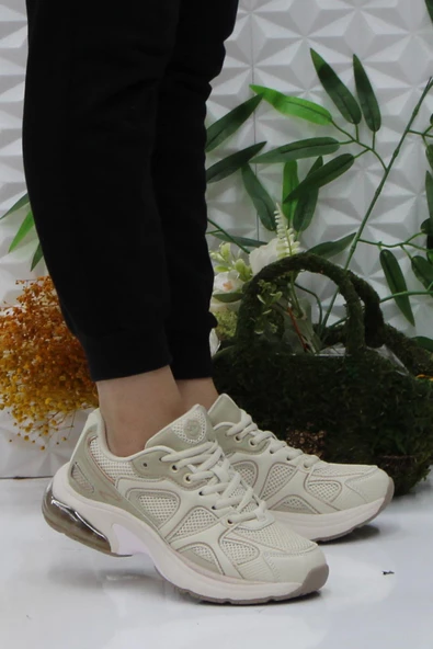 Lumberjack Matılda Bej Rahat Air Taban Orijinal Ürün Kadın Spor Ayakkabı ürün görseli