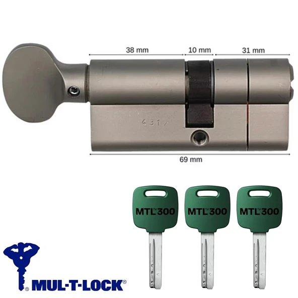 Multlock MTL300 Tuzaklı Mandallı Barel 69 mm