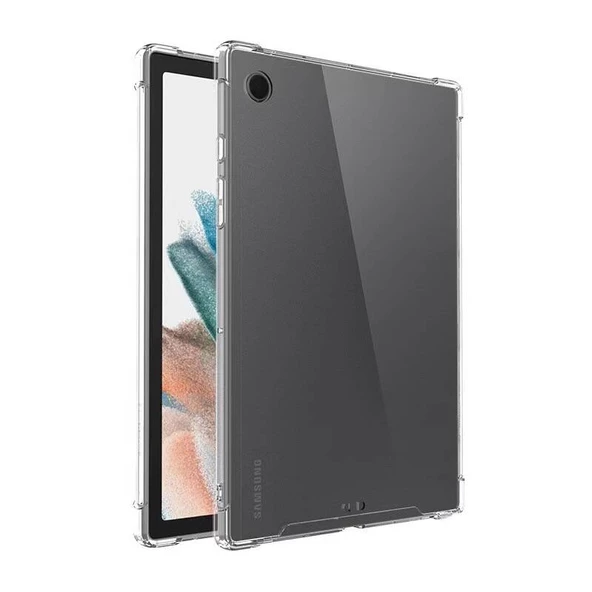 Samsung Galaxy Tab A9 Plus Kılıf Tablet Nitro Anti Shock Darbe Emici Köşe Korumalı Şeffaf Silikon Kapak - 2