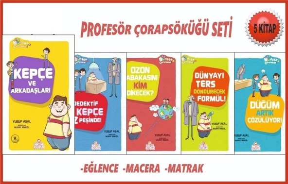 Profesör Çorap Söküğü Seti 5 Kitap