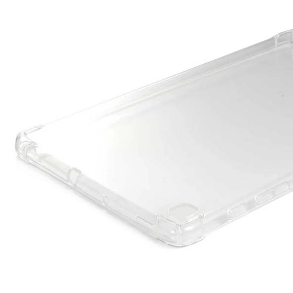 Samsung Galaxy Tab S6 Lite P610 Kılıf Nitro Anti Shock Darbe Emici Köşe Korumalı Şeffaf Silikon Kapak - 10
