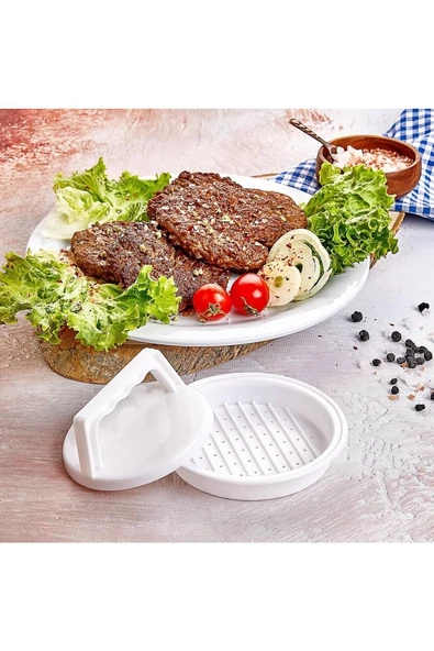 PRATİK KÖFTE VE HAMBURGER ŞEKİLLENDİRİCİ APARAT