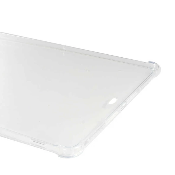iPad Pro 12.9 2022 M2 Kılıf Nitro Anti Shock Darbe Emici Köşe Korumalı Şeffaf Silikon Kapak - 9