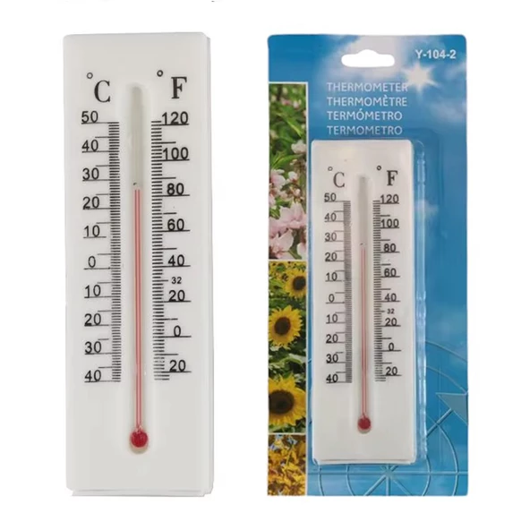 Ayt Sunup SN-24891 Dekoratif Gizli Bölmeli Termometre Ev Tipi Duvar Termometresi - 3