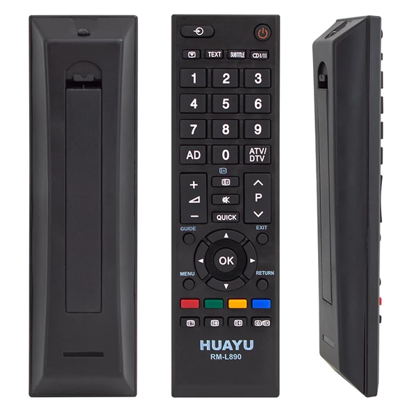 Huayu RM-L890 Toshiba Universal Lcd Led Tv Kumandası Tüm Toshiba Modellerine Uyumlu Uzaktan Kumanda
