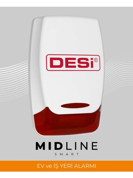 Desi Alarm Midline Smart Akıllı Hırsız Alarm Sistemi + Keypad (Wifi-Ble-Uygulama ile Kullanım) - 2