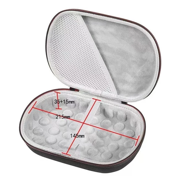 Bose QC15 QC25 QC35 II Uyumlu Kulaküstü Kulaklıklar İçin Ezilmez Kulaklık Taşıma Çantası - 3