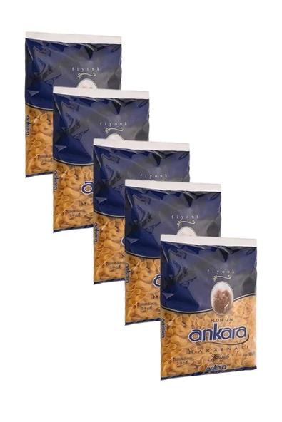 Ankara Fiyonk Makarna 500 Gr / 5 Adet