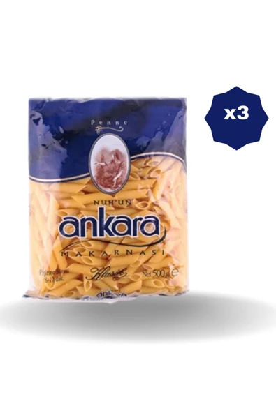 Ankara Penne 500 Gr / 3 Adet - 1