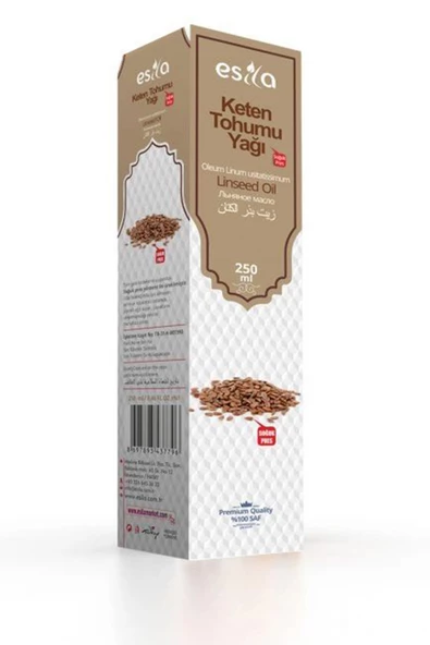 Keten Tohumu Yağı 250 Ml.