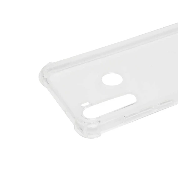 Xiaomi Redmi Note 8 Kılıf Nitro Anti Shock Darbe Emici Köşe Korumalı Şeffaf Silikon Kapak - 2