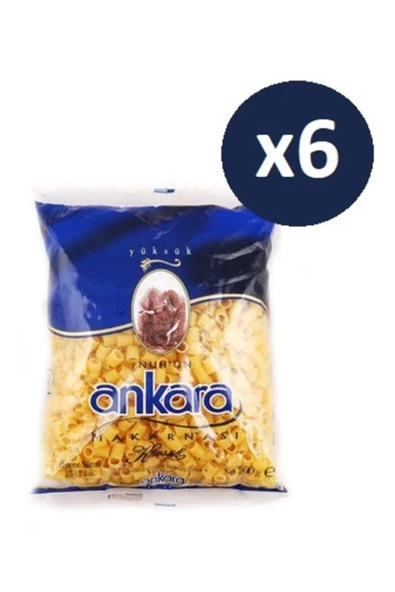 Ankara Yüksük Makarna 500 Gr / 6 Adet