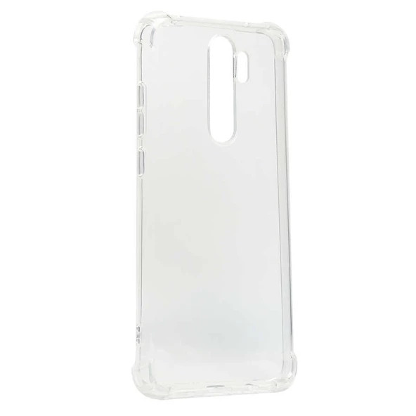Xiaomi Redmi Note 8 Pro Kılıf Nitro Anti Shock Darbe Emici Köşe Korumalı Şeffaf Silikon Kapak - 4