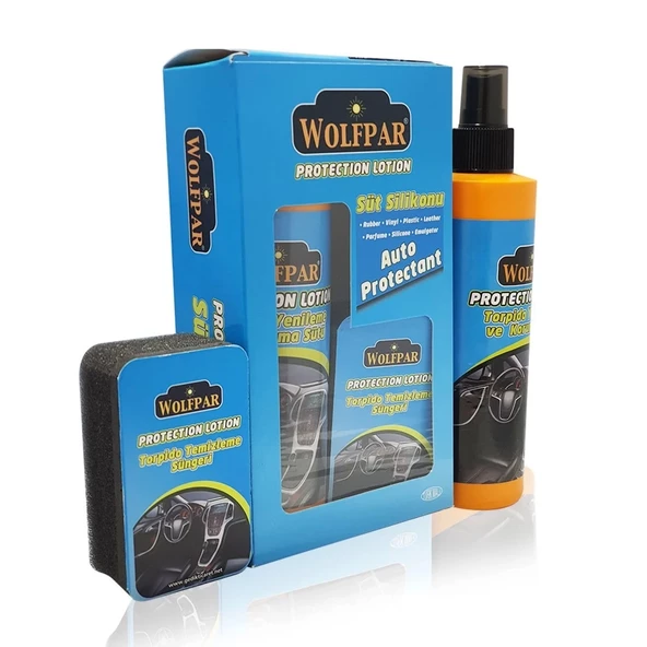 WOLFPAR SÜT SİLİKON SÜNGERLİ 250 ML