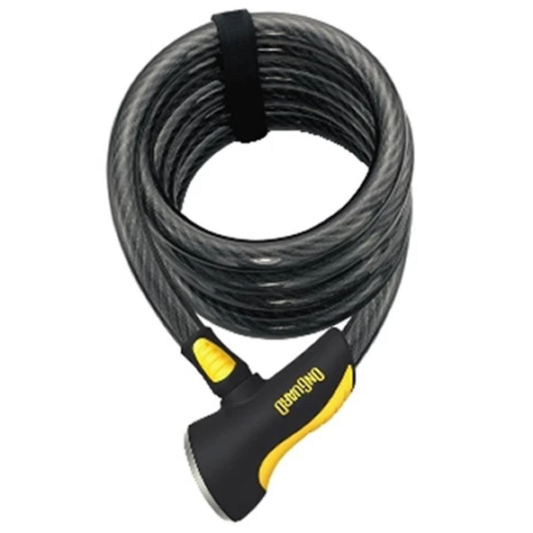Onguard Doberman 8027 5 Anahtarlı Yüksek Güvenklikli Bisiklet Motosiklet Kilidi 185cmx15mm - 2