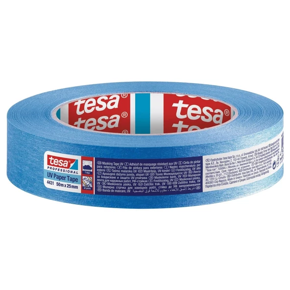 Tesa 4431 Dış Mekan Bandı Mavi 25 mm 50 Metre