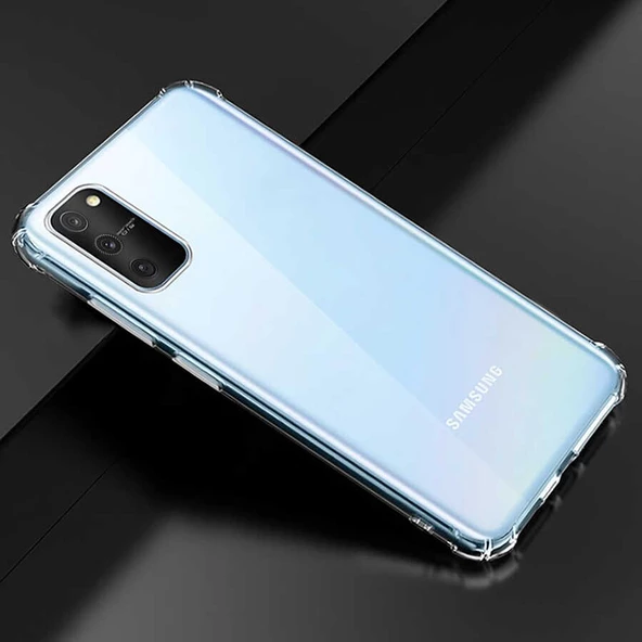 Samsung Galaxy A91 (S10 Lite) Kılıf Nitro Anti Shock Darbe Emici Köşe Korumalı Şeffaf Silikon Kapak - 5