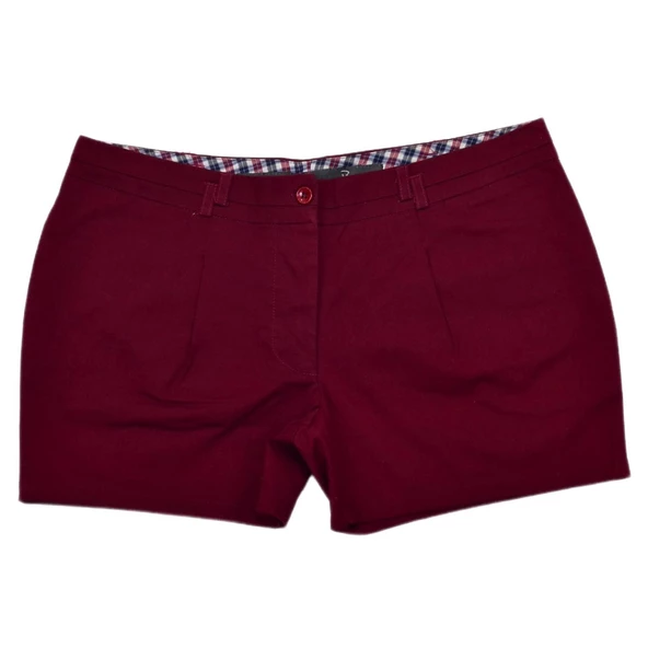 Kadın Kanvas Şort  BRG-111249 - Resim 2