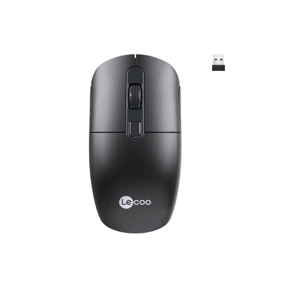 LECOO  M2001 KABLOSUZ 1600 DPI SIYAH MOUSE