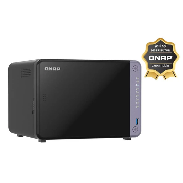 QNAP TS-632X-4GB RAM 6 HDD YUVALI TOWER NAS RESMI DISTRIBÜTÖR GARANTILI - Resim 2
