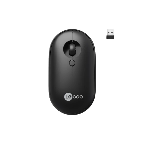 LECOO WS212 KABLOSUZ 1600 DPI SIYAH MOUSE