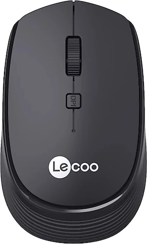 LENOVO LECOO WS202 USB KABLOSUZ MOUSE SIYAH