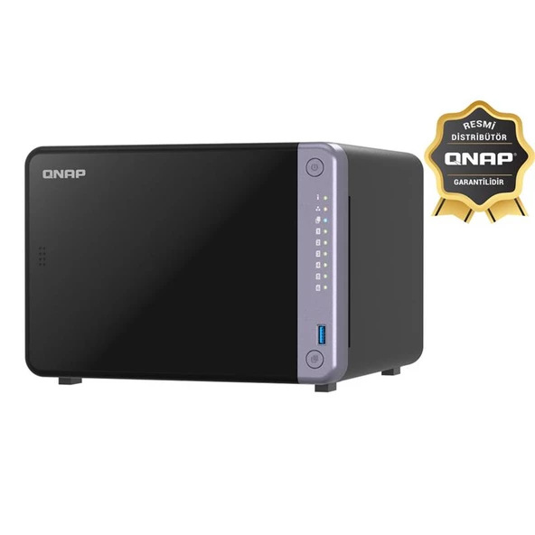 QNAP TS-632X-4GB RAM 6 HDD YUVALI TOWER NAS RESMI DISTRIBÜTÖR GARANTILI