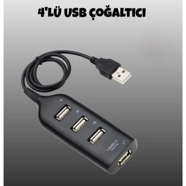 Lityum Teknoloji 4'LÜ USB ÇOĞALTICI